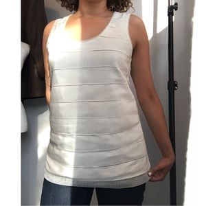 Ann Taylor Paneled Sleeveless Top